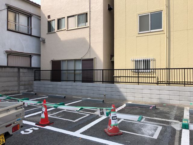 東京都豊島区池袋のブロック解体・新設工事後の様子です。